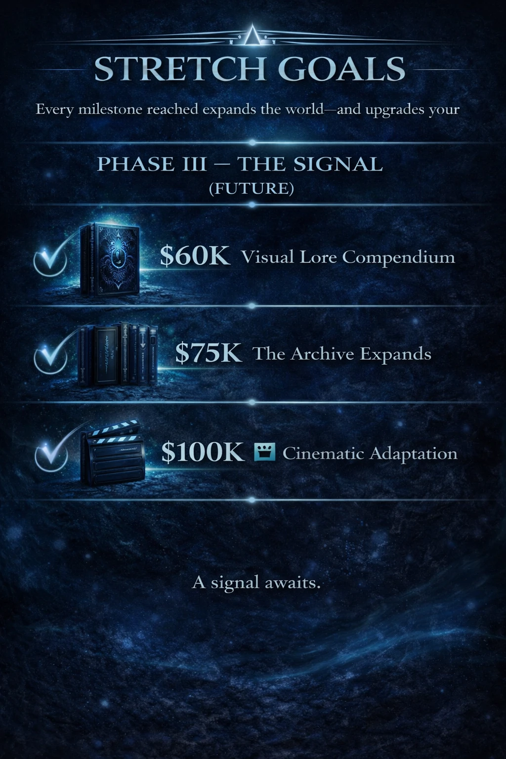 Phase III stretch goals artwork